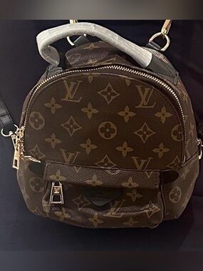 Brown Monogram Mini Backpack